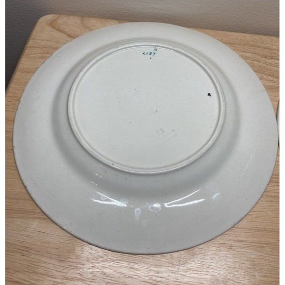 Ashworth's Ironstone Set of 2 Dinner Plates in Old Japan Vase Pattern - 8.5" - Picture 8 of 11